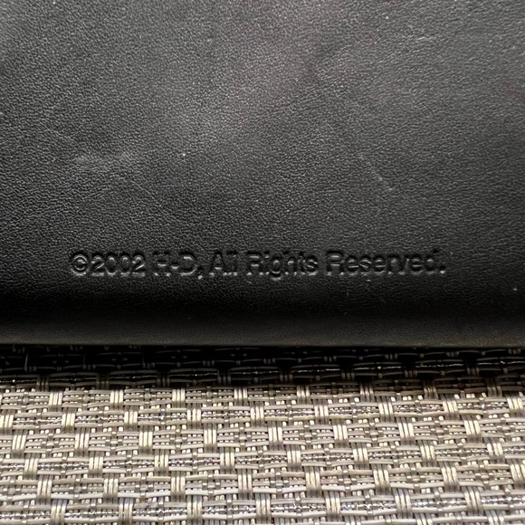 VTG Harley Davidson 100th Anniversary Authentic Tri-fold Collectible Wallet RARE - Picture 4 of 13